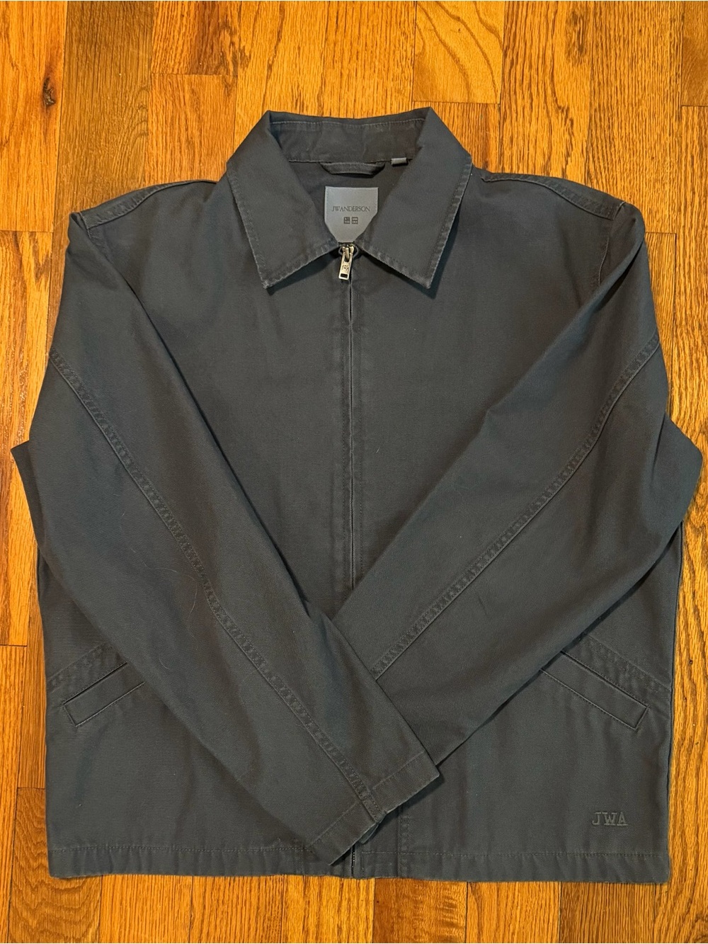 Uniqlo JW Anderson Blue Zip-Up Blouson - Medium